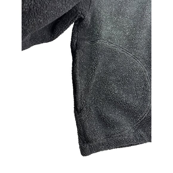 Hard Rock Cafe Chicago Mens Black Fleece Pullover Sweatshirt Size X-Large Snaps - Picture 2 of 7